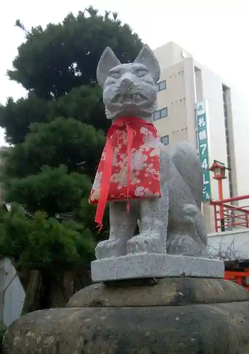 豊川稲荷札幌別院(玉宝禅寺)の狛犬