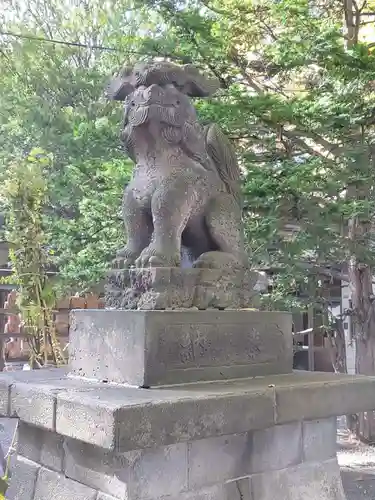 相馬神社の狛犬