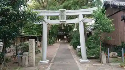 八幡神社の鳥居