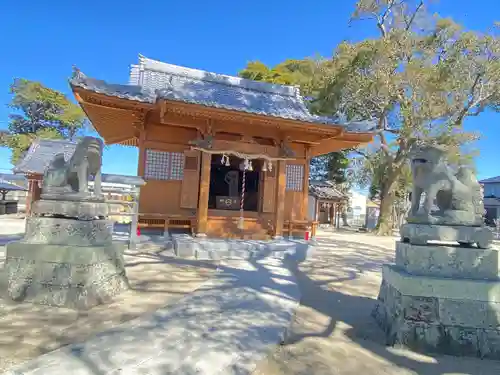 田脇日吉神社の本殿