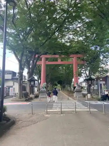 武蔵一宮氷川神社の鳥居