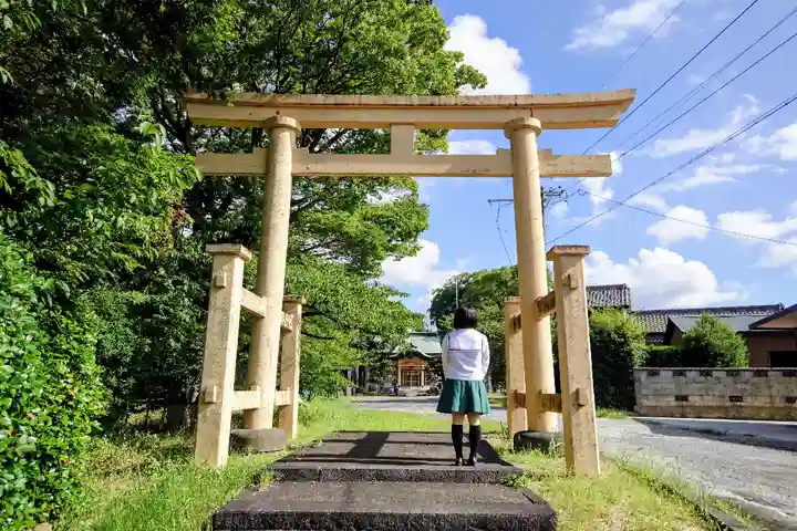 八社神社の鳥居