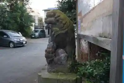 幡ケ谷氷川神社の狛犬