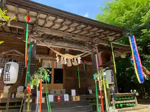 滑川神社 - 仕事と子どもの守り神の本殿・本堂(2022年06月30日(木) 13時28分49秒投稿)