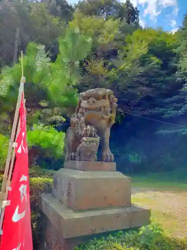 小名浜鹿島神社の狛犬