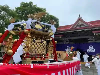 釧路一之宮 厳島神社のお祭り