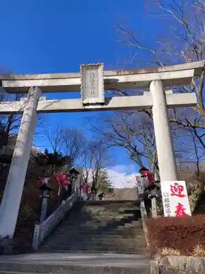 那須温泉神社の鳥居