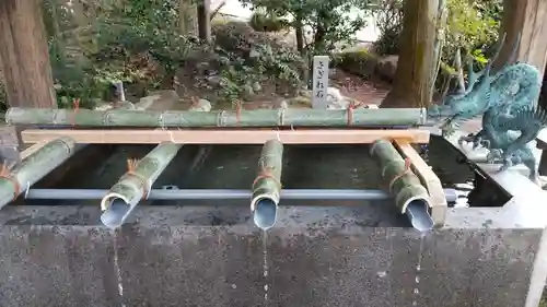 大縣神社の手水舎