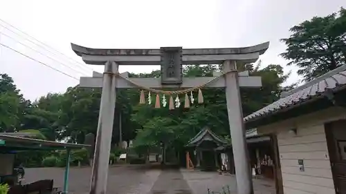 前玉神社の鳥居