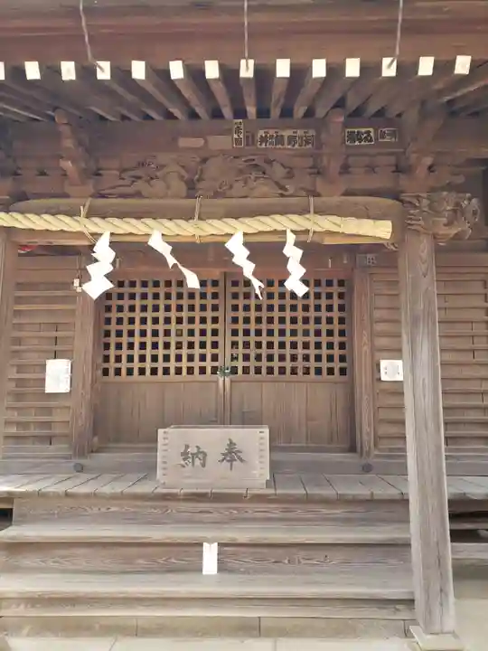 矢切神社の本殿・本堂