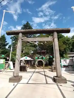 富里香取神社の鳥居