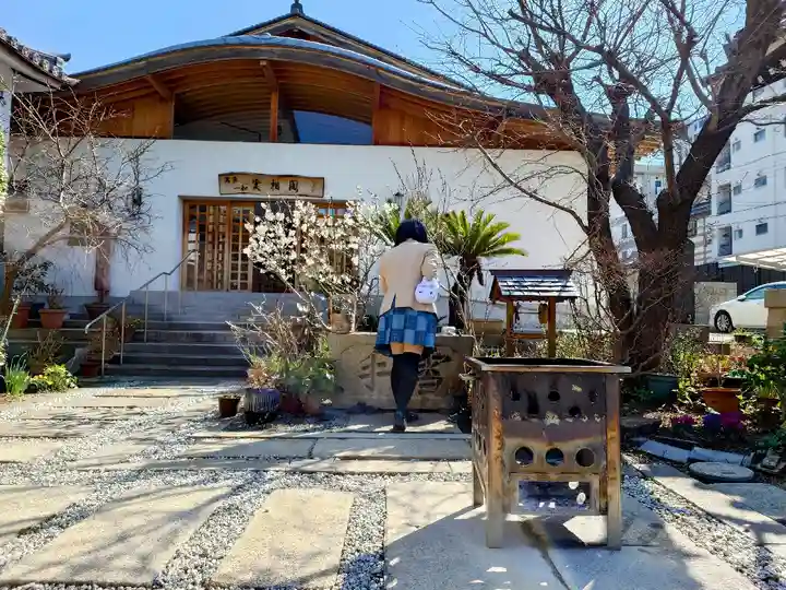 法性寺の手水舎