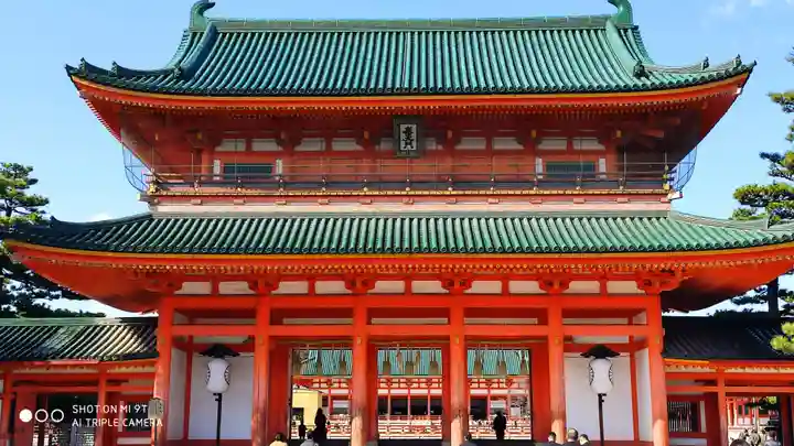 平安神宮の山門・神門