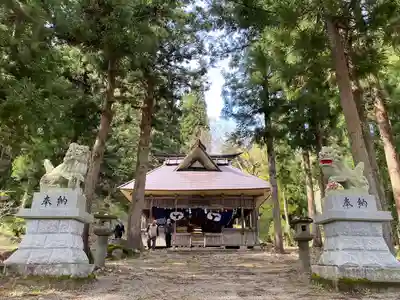 飯笠山神社の本殿・本堂