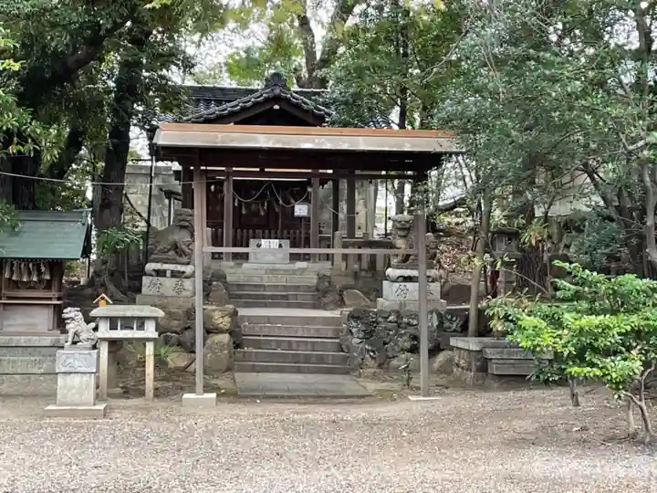 蝮ヶ池八幡宮の本殿・本堂