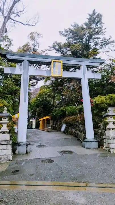 検見川神社の鳥居