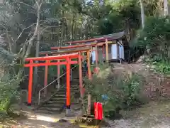 牟禮山観音禅寺の鳥居