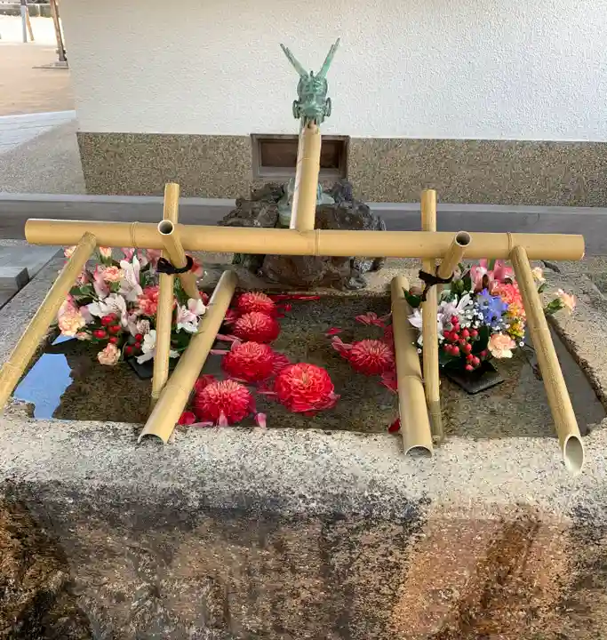 舞子六神社/まいこむの宮の手水舎