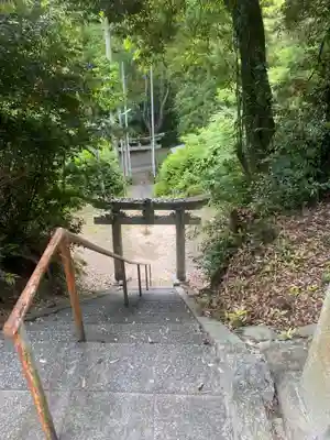 佐谷神社の鳥居