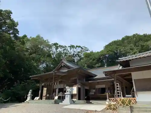 阿波々神社の本殿