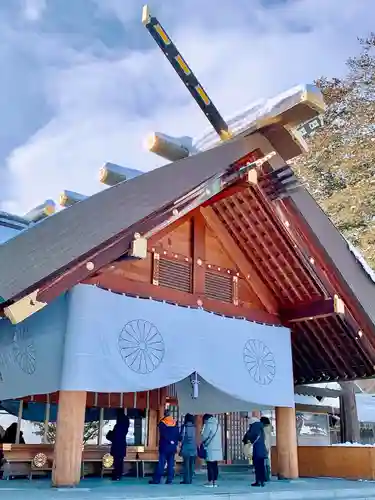 北海道神宮の本殿・本堂