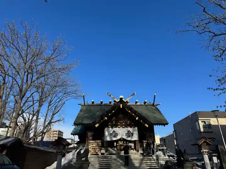 札幌諏訪神社の本殿・本堂