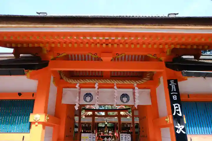 吉田神社の本殿・本堂