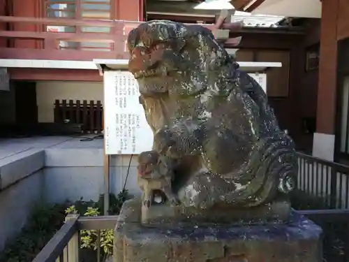 柏神社の狛犬