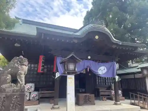 久留米宗社　日吉神社の本殿