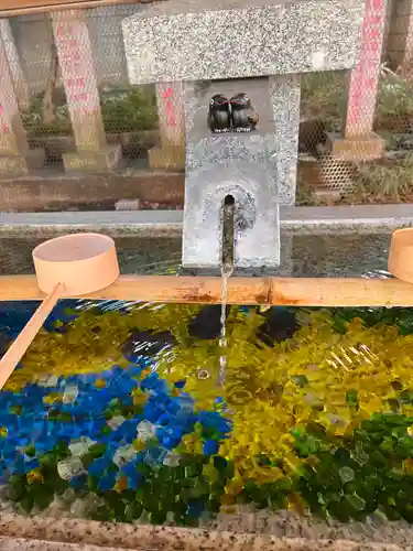 くまくま神社(導きの社 熊野町熊野神社)の手水舎