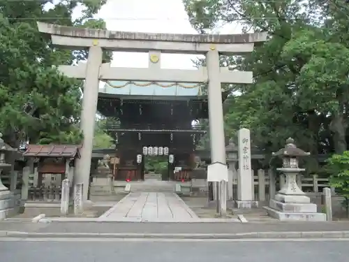 御霊神社（上御霊神社）の鳥居