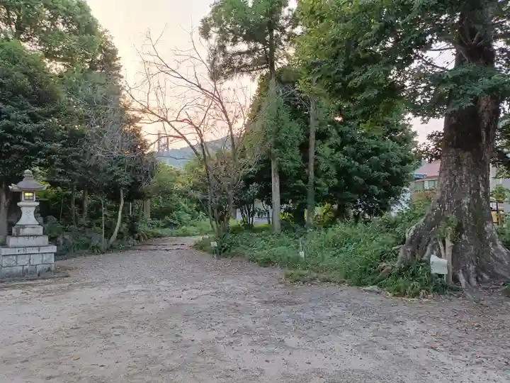 尾津神社の景色