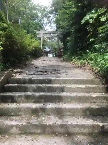 遠見岬神社の鳥居