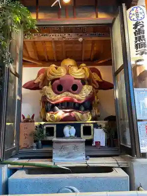 波除神社（波除稲荷神社）の狛犬