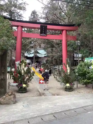 内々神社の鳥居