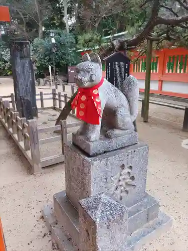住吉神社の狛犬