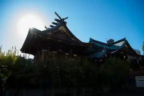 湯島天満宮の本殿・本堂