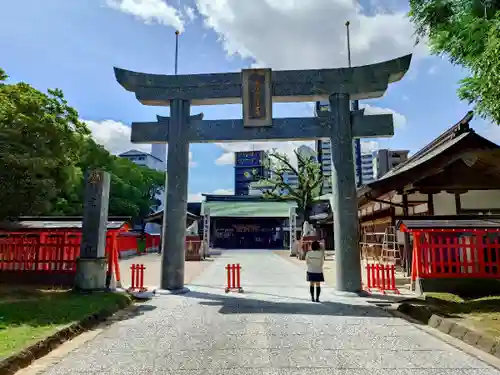 十日恵比須神社の鳥居