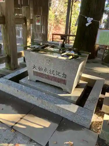 羽黒山神社の手水舎