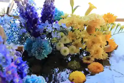 滑川神社 - 仕事と子どもの守り神の手水舎