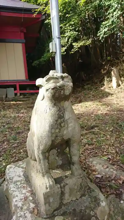 熊野神社の狛犬