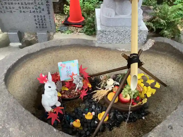 三輪神社の手水舎