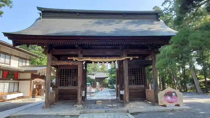 甲斐國一宮 浅間神社の山門・神門