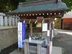 鶴嶺八幡宮の手水