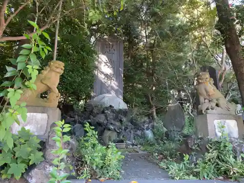 曾屋神社の狛犬