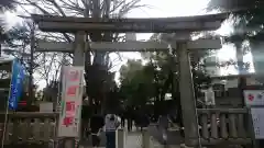 鳩森八幡神社の鳥居