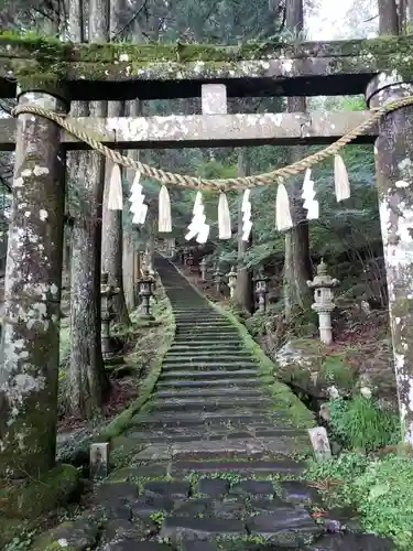 英彦山豊前坊高住神社の鳥居