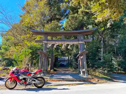 三ケ尻八幡神社の鳥居