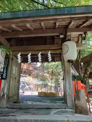 貴船神社の山門・神門