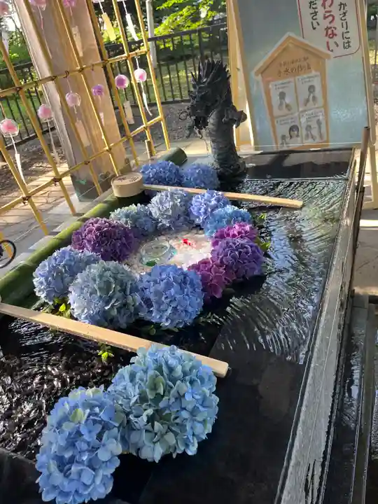 美幌神社の手水舎
